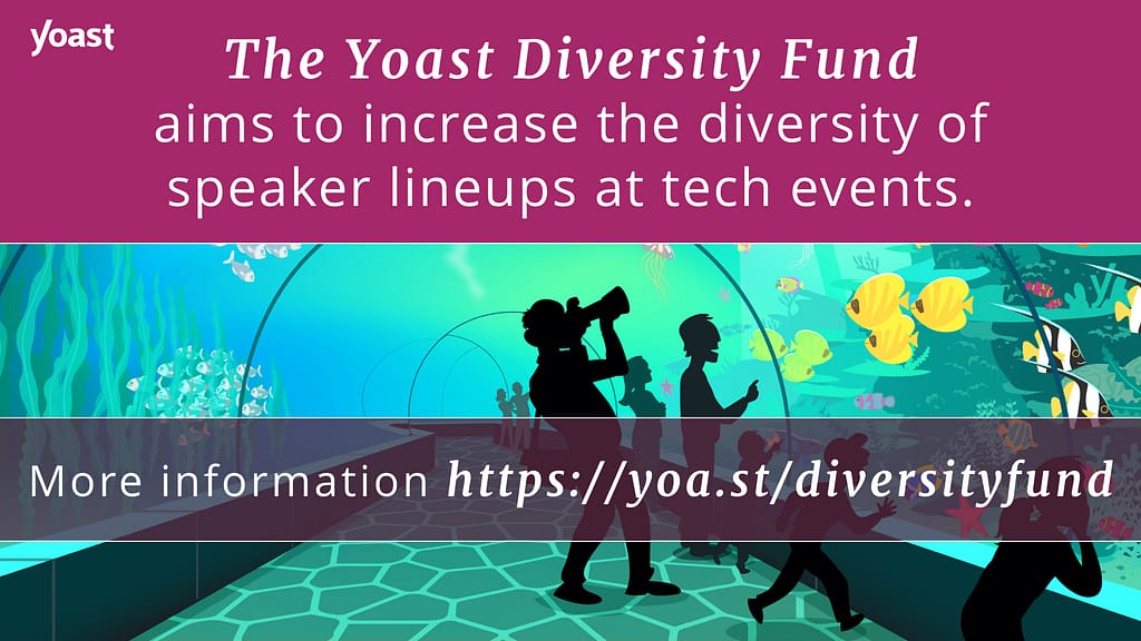 Yoast diversity fund banner