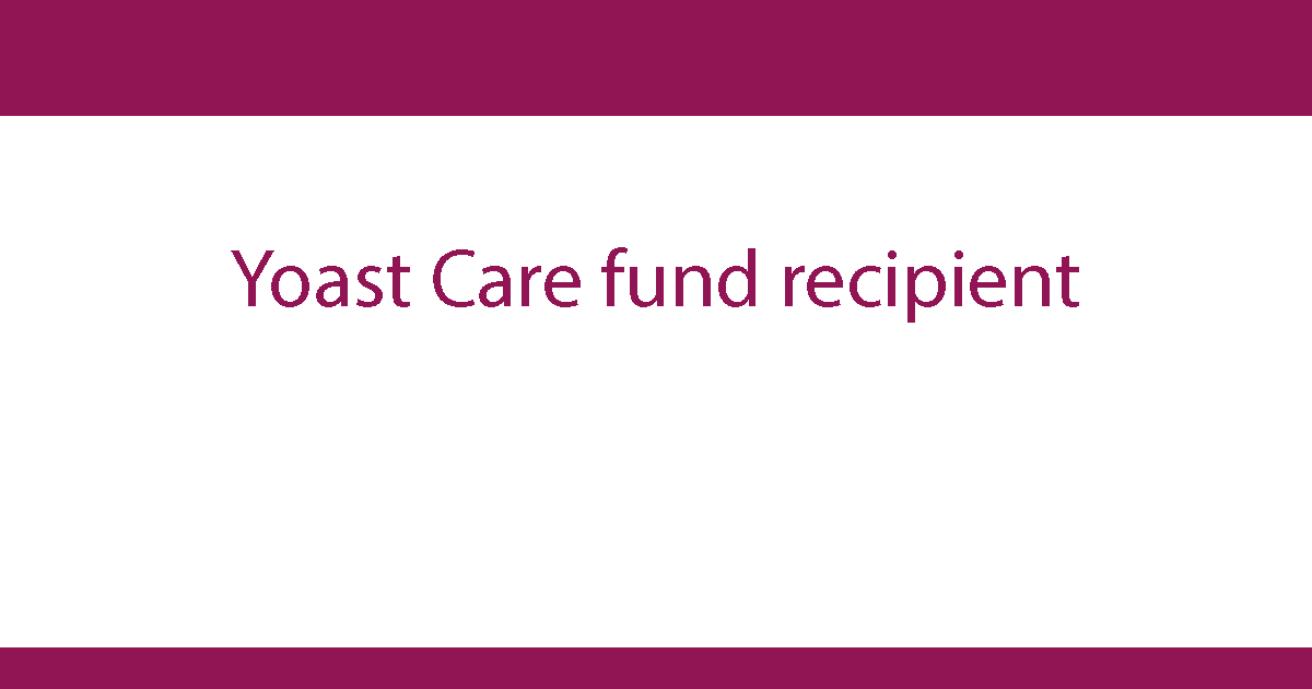 Recipient of the Yoast Care fund